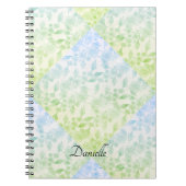 Elegantes Design-Notebook für Blume Notizblock (Vorderseite)