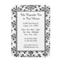 Elegantes Design-Restaurant Damask Muster