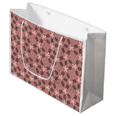 Elegantes Design-Set in Blush Tones Große Geschenktüte (Vorderseite Schrägansicht)