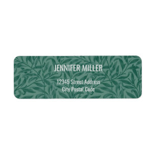 Elegantes Design Vintager Blätter