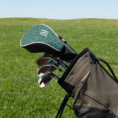 Elegantes Design Vintager Blätter Golf Headcover (In SItu)