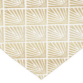 Elegantes Design von Deko-Palmen aus goldener Diam Kurzer Tischläufer (Ecke)