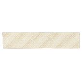 Elegantes Design von Deko-Palmen aus goldener Diam Kurzer Tischläufer (Horizontal)