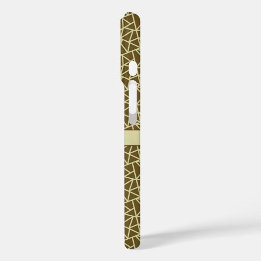 Elegantes Diamantschnitt Case-Mate iPhone Hülle (Rückseite / Links)