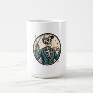 Elegantes Dirigenten-Skelett-Shirt Kaffeetasse