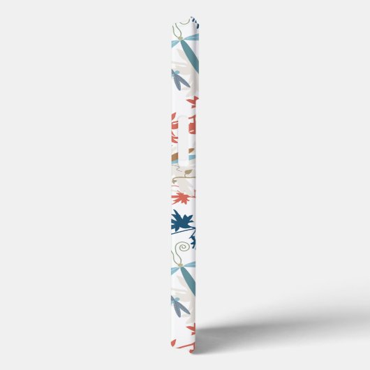 Elegantes Dragonfly-Muster Art Case-Mate iPhone Hülle (Rückseite / Rechts)