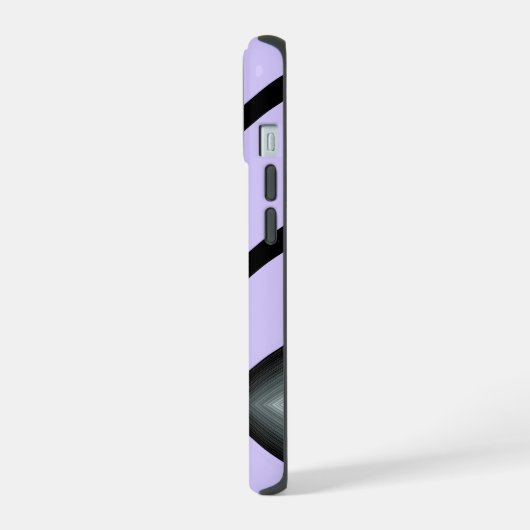 Elegantes Drehbuch Seine Brautgroom-Hochzeitsfeier iPhone 15 Hülle (Linke Seite)