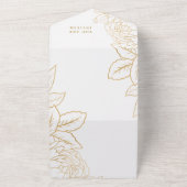 Elegantes Dress-Brautparty All In One Einladung (Außenbereich)