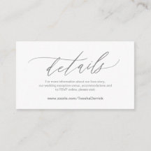 Elegantes Dunkelgrau, Hochzeitdetails, Online-UAWG