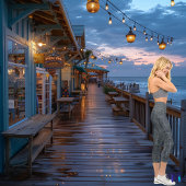 Elegantes dunkelgraues Muster: Logos und Text pers Capri Leggings