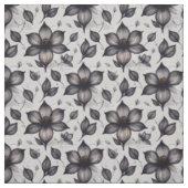 Elegantes dunkles Blumengeflecht Stoff (Muster)