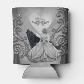 Elegantes dunkles Design Dosenkühler (Rückseite)