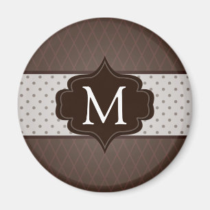 Elegantes dunkles magnet