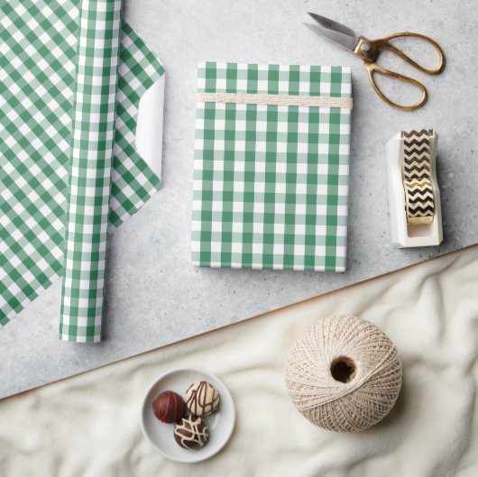 Elegantes dunkles Rastermuster Geschenkpapier (Kunsthandwerk)