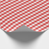 Elegantes dunkles Rastermuster Geschenkpapier (Ecke)