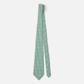 Elegantes dunkles Rastermuster Krawatte (Vorderseite)