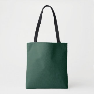 Elegantes Dunkles Waldgrün Tasche
