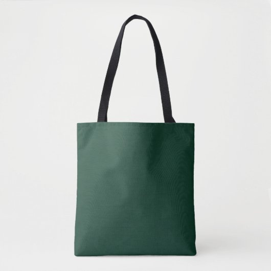 Elegantes Dunkles Waldgrün Tasche (Vorderseite)