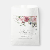 Elegantes Dusky Blush Rose Brautparty Geschenktütchen (Vorderseite)