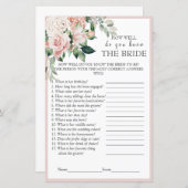 Elegantes Dusty Rose Blumenspiel Brautparty (Vorne/Hinten)