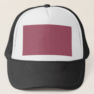 Elegantes Dusty Rose Kissen Truckerkappe