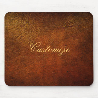 Elegantes Echtes Leder Designer Mousepad