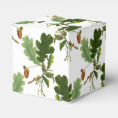 Elegantes Eichenholz Geschenkschachtel (Rückseite)