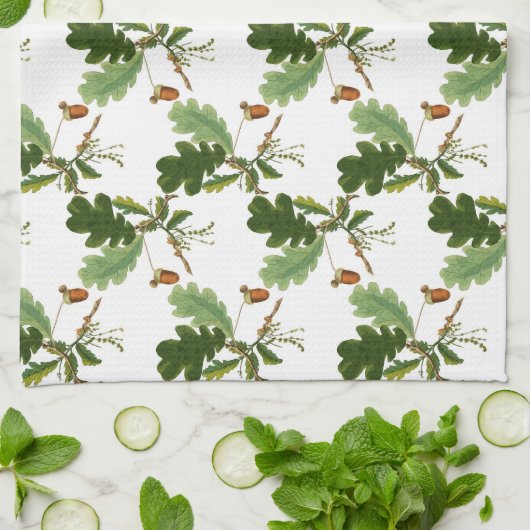 Elegantes Eichenholz Geschirrtuch (Gefaltet)