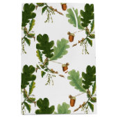 Elegantes Eichenholz Mittlere Geschenktüte (Vorderseite)