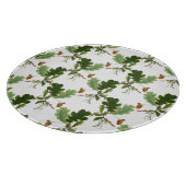 Elegantes Eichenholz Schneidebrett (Ecke)