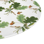 Elegantes Eichenholz Schneidebrett (Ecke)