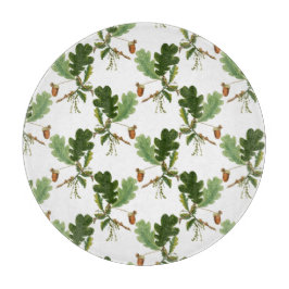 Elegantes Eichenholz Schneidebrett