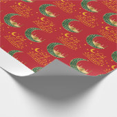 Elegantes Eid Wrapping Paper, 1,5 m Roll Geschenkpapier (Ecke)