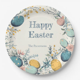 Elegantes Eiergebirgserlebnis Pappteller