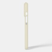 Elegantes Einfaches Beiges Firmenlogo Apple Case-Mate iPhone Hülle (Rückseite / Links)