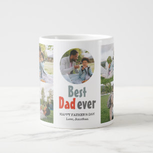 Elegantes einfaches Best Vater Ever Fathers Day Fo Jumbo-Tasse