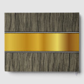 Elegantes, einfaches Gästebuch (Rückseite)