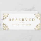 Elegantes einfaches Gold-Hochzeitssymbol (Vorderseite)