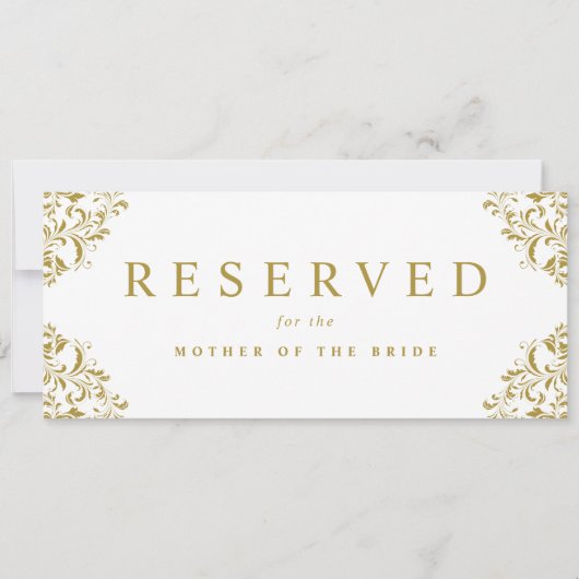 Elegantes einfaches Gold-Hochzeitssymbol (Vorderseite)