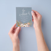 Elegantes einfaches Hochzeitbudget Flyer (Gruppe)