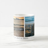 Elegantes einfaches, minimales Script-Personalisie Kaffeetasse (Mittel)