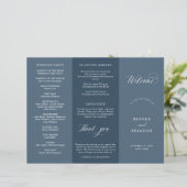 Elegantes, einfaches Minimalistisch-Modernes Hochz (Stehend Vorderseite)