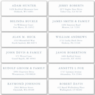 Elegantes, einfaches Minimalistisches, modernes Ad Aufkleber