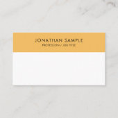 Elegantes Einfaches Template Beruflich modern Visitenkarte (Vorderseite)