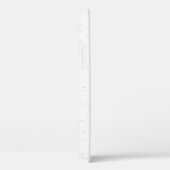 Elegantes Einfaches Terrazzo Steingrau Bezeichnung Case-Mate iPhone Hülle (Rückseite / Rechts)