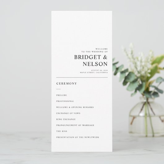 Elegantes einfaches Typografie-Programm Modernes H (Stehend Vorderseite)