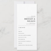 Elegantes einfaches Typografie-Programm Modernes H (Vorderseite)