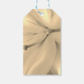 Elegantes, einfarbiges Foto Geschenkanhänger (Rückseite)