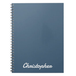 Elegantes Einfarbiges Minimalistisches Design Notizblock