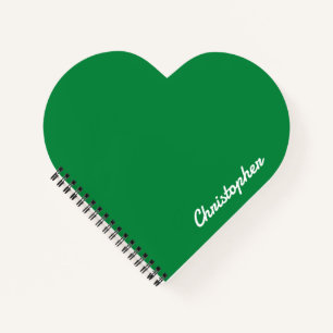 Elegantes einfarbiges minimalistisches Design Notizblock
